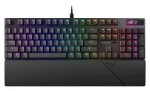 ASUS ROG STRIX SCOPE II X / Herní klávesnice / Mechanická / Drátová / ROG NX Snow V2 / CZ/SK (90MP03XF-BKZA00)