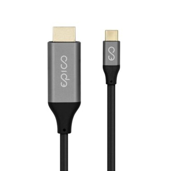 Epico kabel USB-C(M) na HDMI(M) šedá / 4K / 1.8m (9915101900026)