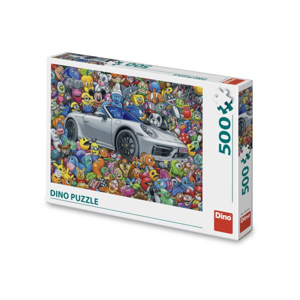 Puzzle Eriovy hračky 500 dílků