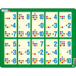 Puzzle Sčítání do 10 I.10 dílků