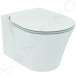 IDEAL STANDARD - Connect Air Závěsné WC se sedátkem SoftClose, AquaBlade, bílá E008701