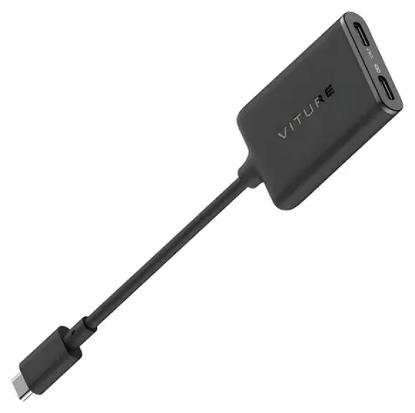 VITURE USB-C XR adaptér pro iPhone černá / Adaptér / USB-C / Bluetooth 5.2 / 45W (One-XRiP-Adp-Blk)