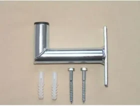 OEM Anténní držák 25 cm I / Držák antény / od zdi 25 cm / trubka 28 mm / galvanický zinek (K25I28)