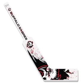 Mustang Brankářská minihokejka Buffalo Sabres NHL Goathead Splatter