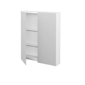 Dřevojas - Dvoudveřová galerka PREMIUM GA2E 60 - N01 Bílá lesk 49198
