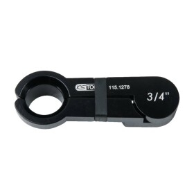 KS Tools 115.1278 Nůžky, hliník černý, 3/4