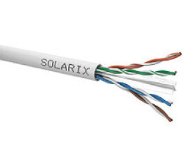 Solarix SXKD-6-UTP-PVC UTP, Cat6, drát, PVC, box, 100m