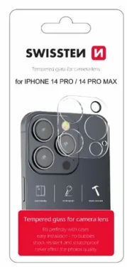 SWISSTEN Ochranné sklo čoček fotoaparátu pro Apple iPhone 14 Pro/14 Pro Max (94500108)