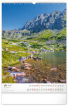 Nástěnný kalendář 2027 Notique Tatry, 33 × 46 cm