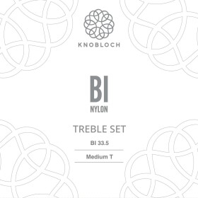 Knobloch BI Nylon Treble Set Medium Tension 33.5