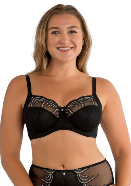 Dámská podprsenka Parfait P60923 34 E Černá 90 E Černá