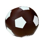 FRONTI Dětský taburet MÍČ 50 cm - čokoláda + bílá