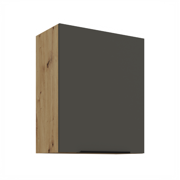 Horní skříňka Aria 60 G-72 1F Barva korpusu: Dub artisan, Barva dvířek: GR - Graphite AFM