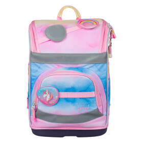 Školní aktovka BAAGL ZIPPY PLUS - Rainbow Unicorn