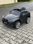 Mamido Elektrické autíčko BMW X6 M lakované černé