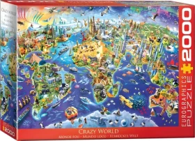 EUROGRAPHICS Puzzle Bláznivý svět