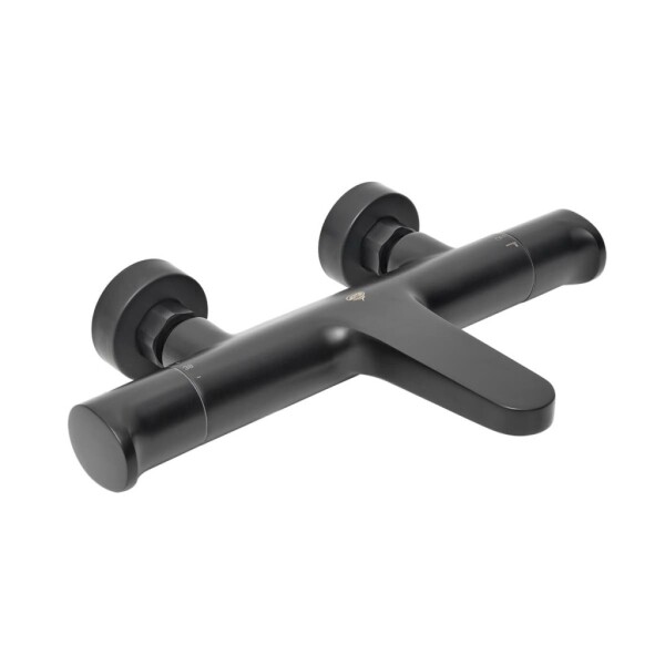 Vanová baterie SAT Dark bez sprchového setu 150 mm černá SATBSDA222C SATBSDA222C