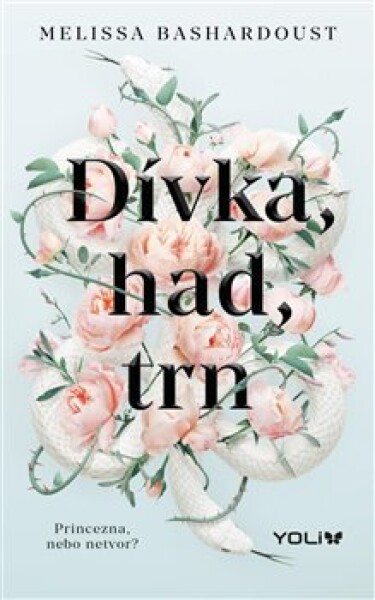 Dívka, had, trn