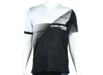 Crussis One pánské funkční tričko krátký rukáv černá/bílá vel. M