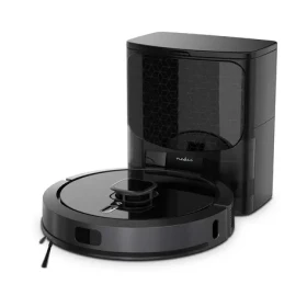 Nedis WIFIVCL002CBK černá / Robotický vysavač 3v1 / zametání vysávání vytírání / Wi-Fi / 0.6 l / 4000 Pa / 5200 mAh (WIFIVCL002CBK)