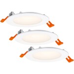 Paulmann 92907 Whirl LED vestavné svítidlo, LED, pevně vestavěné LED, 4.9 W, hliník (kartáčovaný), saténová, sada 3 ks