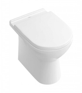 VILLEROY & BOCH - O.novo Stojící WC, Vario odpad, CeramicPlus, alpská bílá 565710R1