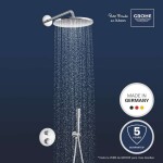 GROHE - Precision SmartControl Sprchový set s termostatem pod omítku, průměr 31 cm, chrom 34880000