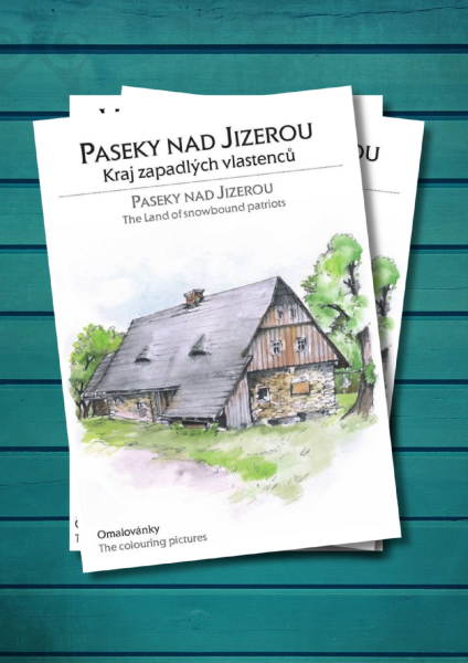 Antistresové omalovánky Paseky nad Jizerou | Kraj zapadlých vlastenců, Blanka Kučerová
