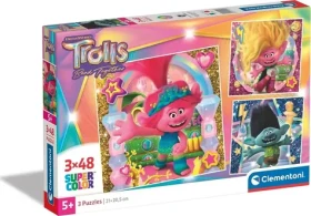 Clementoni PUZZLE Trollové 3