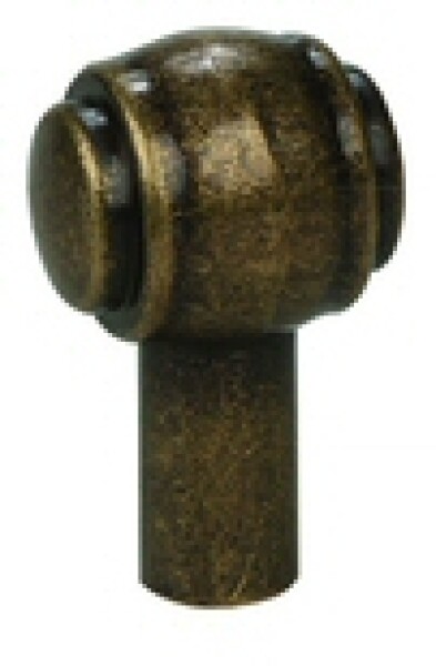 Tulip Nábytková knopka Rustik starostříbro (296164)