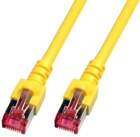 EFB Cat.6 S/FTP 0,5 m žlutá / Patch kabel / LSZH / RJ45 (K5511.0,5)