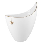 Räder Porcelánový obal na květináč Star, bílá barva, porcelán