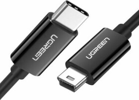 UGREEN Kabel USB-C (M) - Mini USB (M) 1m černá (6957303854455)