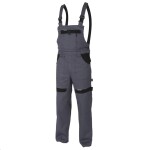 Ardon H8404 Cool Trend Pracovní kalhoty s laclem šedá / černá