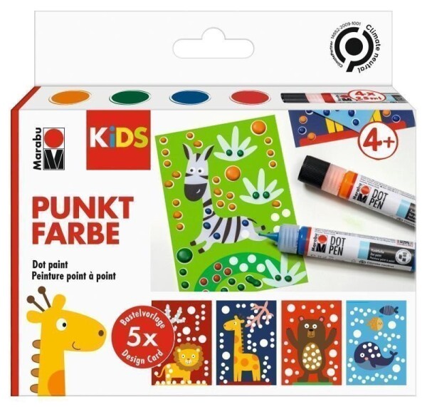 Marabu Kids Dot Pen Sada Animals