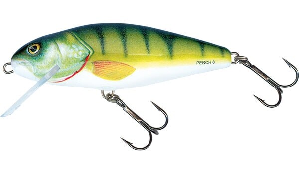 Salmo Wobler Perch Floating 12cm - Perch,Salmo Wobler Perch Floating 12cm - Perch