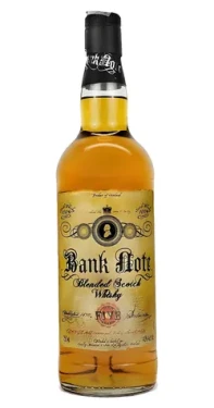 BANK NOTE Blended Scotch Whisky / 43 % obj. / 0,7 l / Skotsko (5010327924304)