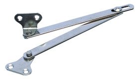 NoName Spodní klopna nůžky 200 mm, niklované (15620)