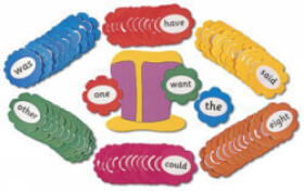 Jolly Phonics Tricky Word Wall Flowers: In Precursive Letters - Sara Wernham