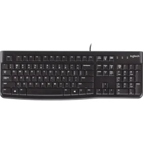 Logitech Media Keyboard K120 HU / Klávesnice / USB / Maďarský layout / černá (920-002491)