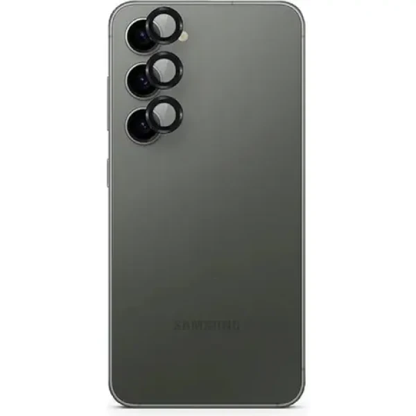 Epico Aluminium Lens Protector - Ochranná skla čoček fotoaparátů pro Samsung Galaxy S25 černá (91812151300002)
