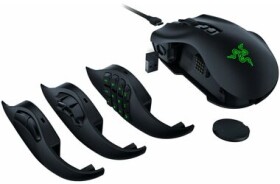 Razer Naga V2 Pro černá / Bezdrátová herní myš / optická / HyperScroll / 30000 DPI / 12 tlačítek / USB-C / Bluetooth (RZ01-04400100-R3G1)