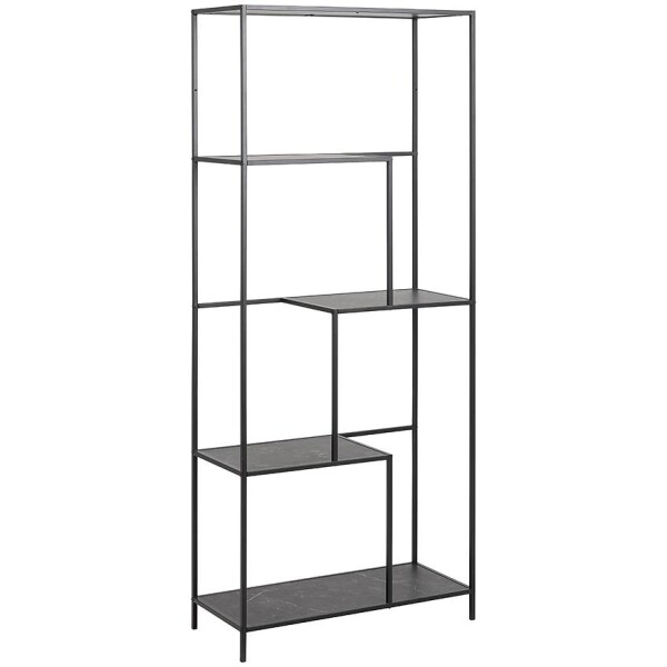 Polička black marble