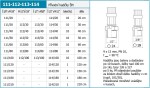 NOVASERVIS - Nerezová hadička Š1/2" x M3/8"-50cm PWS220