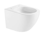 Kielle - Oudee Závěsné kompaktní WC, Vortex Rimless+, bílá 30102010S
