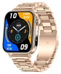 Colmi P80 ocelově zlatá / Chytré hodinky / 1,83" HD / Bluetooth volání / 100+ sport. režimů / IP67 (P80 Steel Gold)