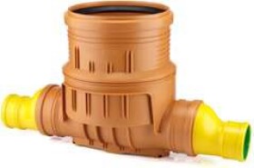 MIDAS revizní šachta DN 400 přímá, s vývodem pro drenáž ( univerzální průměr 72-100mm)