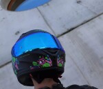 Integrální helma Xrc Monsters matt black - L / černá