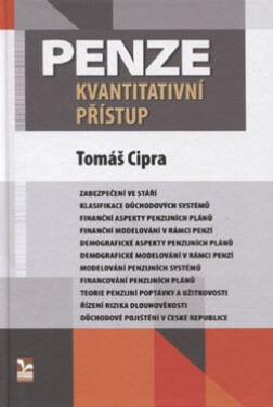 PENZE: kvantitativní přístup - Tomáš Cipra