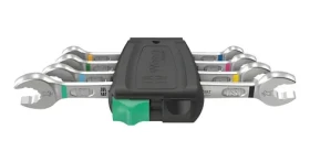 WERA 6005 Joker 4 Set 1 Sada otevřených klíčů / 4 dílná / 6–13 mm / dvojitý šestihran (05020314001)